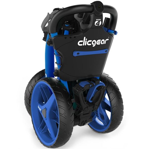 Clicgear 4.0 3-Wheel Push Trolley - Blue Online now