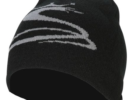 Cobra Reversible Crown Beanie - Black Online Hot Sale