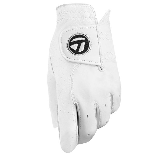 TaylorMade Tour Preferred Cabretta Leather Golf Glove - Off White Cheap