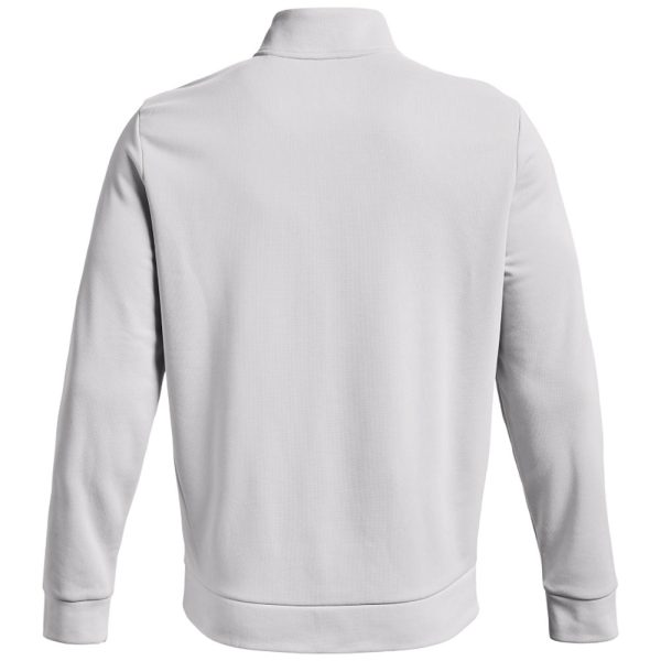 Under Armour Armour Fleece 1 4 Zip Sweater - Halo Grey on Sale