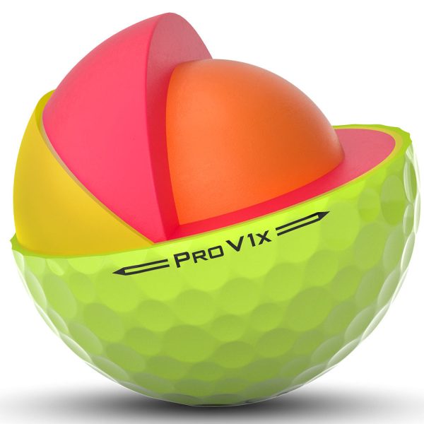 Titleist Pro V1x Golf Balls - Yellow - 12 Pack Cheap