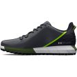 Under Armour HOVR Drive Wide Fit Spikeless Waterproof Shoes - Black Halo Grey Online