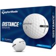 TaylorMade Distance+ Golf Balls - White - 12 Pack Sale