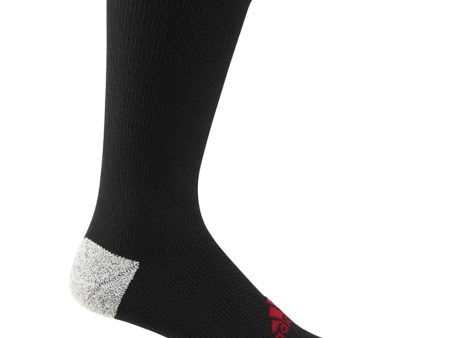 adidas Tour Crew Socks - Black Scarlet For Cheap