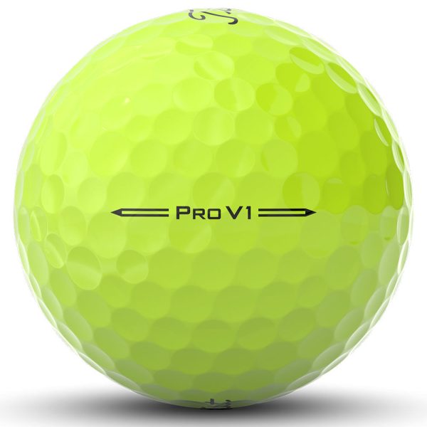 Titleist Pro V1 Golf Balls - Yellow - 12 Pack Online