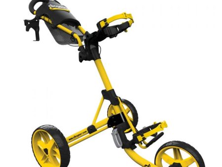 Clicgear 4.0 3-Wheel Push Trolley - Yellow Cheap