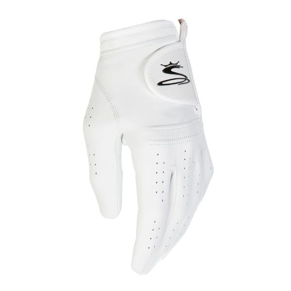 Cobra Pur Tour Cabretta Leather Golf Gloves - White Sale