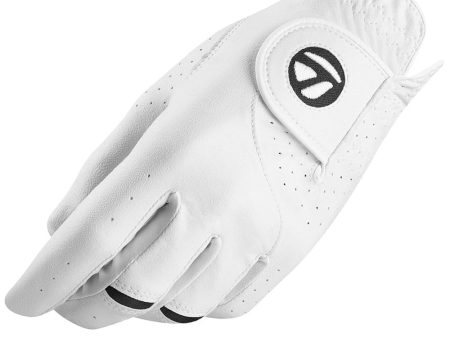 TaylorMade Stratus Tech Golf Gloves (2 Pack) - White Cheap