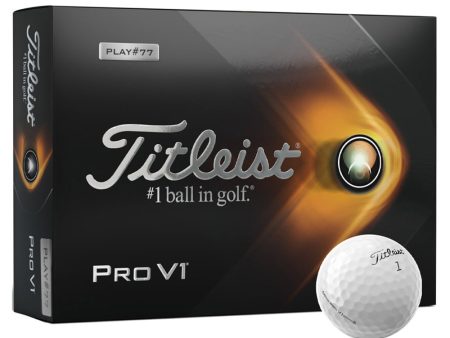 Titleist Pro V1 White Golf Balls - 12 Pack Supply