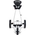 Big Max Autofold X 3-Wheel Push Trolley - White Supply