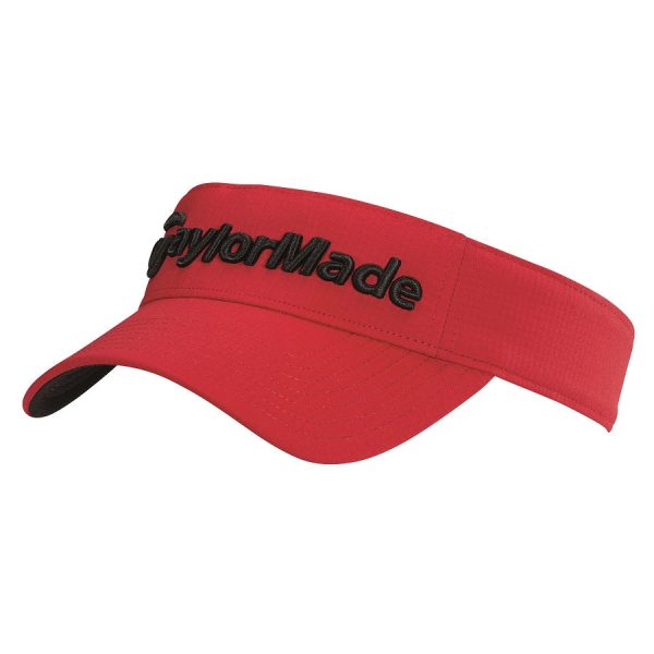 TaylorMade Radar Visor - Red Online Hot Sale