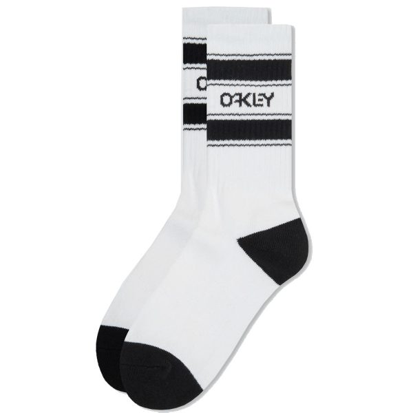 Oakley B1B Icon Socks (3 Pack) - White Sale