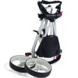 Big Max Autofold X 3-Wheel Push Trolley - White Supply