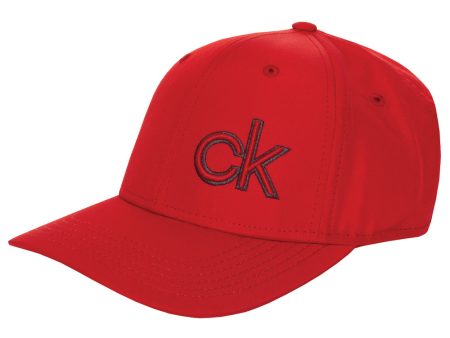 Calvin Klein Jones Cap - Power Red Hot on Sale