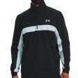 Under Armour Storm Midlayer 1 2 Zip Sweater - Black Light Blue For Sale