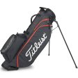 Titleist Players 4 Stand Bag - Black Black Red Online Sale