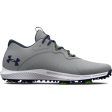 Under Armour Charged Draw 2 Wide Fit Waterproof Spiked Shoes - Mod Grey Midnight Navy Cheap