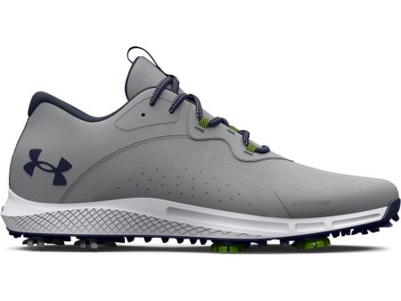 Under Armour Charged Draw 2 Wide Fit Waterproof Spiked Shoes - Mod Grey Midnight Navy Cheap