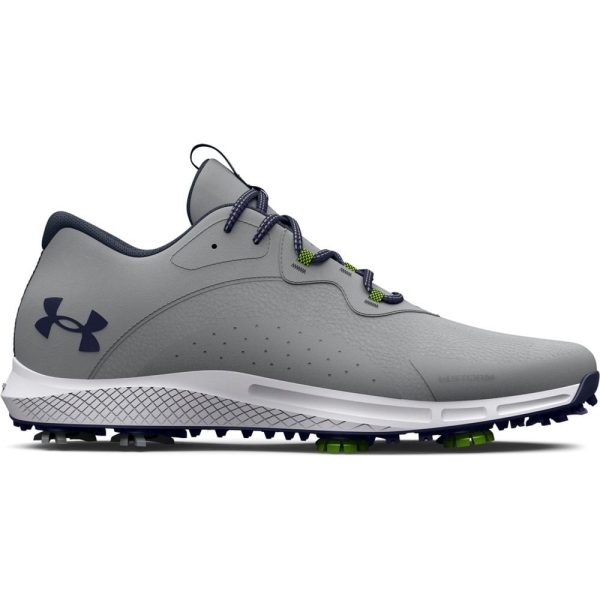 Under Armour Charged Draw 2 Wide Fit Waterproof Spiked Shoes - Mod Grey Midnight Navy Cheap