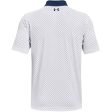 Under Armour Performance Printed Polo Shirt - White Academy For Sale