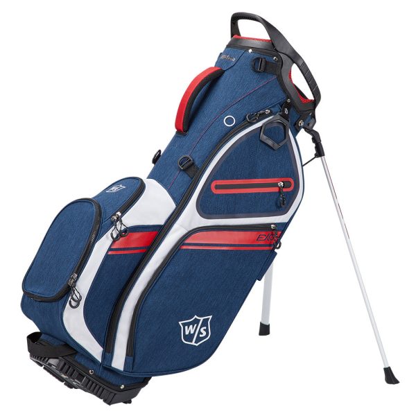 Wilson EXO II Carry Bag - Navy White Red For Sale