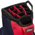 Titleist StaDry Cart 14 Waterproof Cart Bag - Navy Red Online