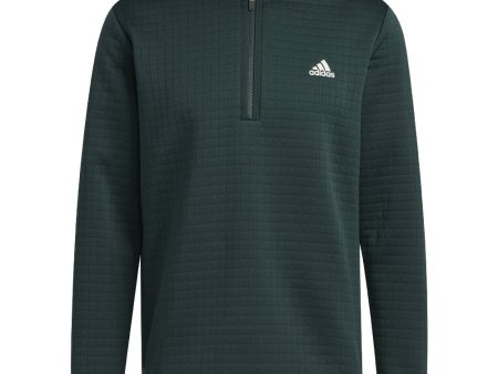 adidas DWR 22 1 4 Zip Pullover - Shadow Green on Sale