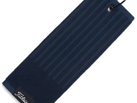 Titleist Players Trifold Cart Towel - Navy Fashion