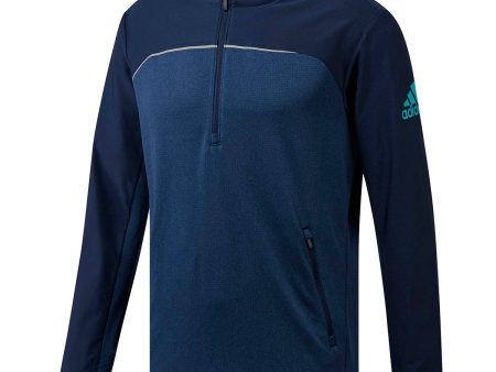 adidas Go-To 1 4 Zip Sweater - Navy Cheap