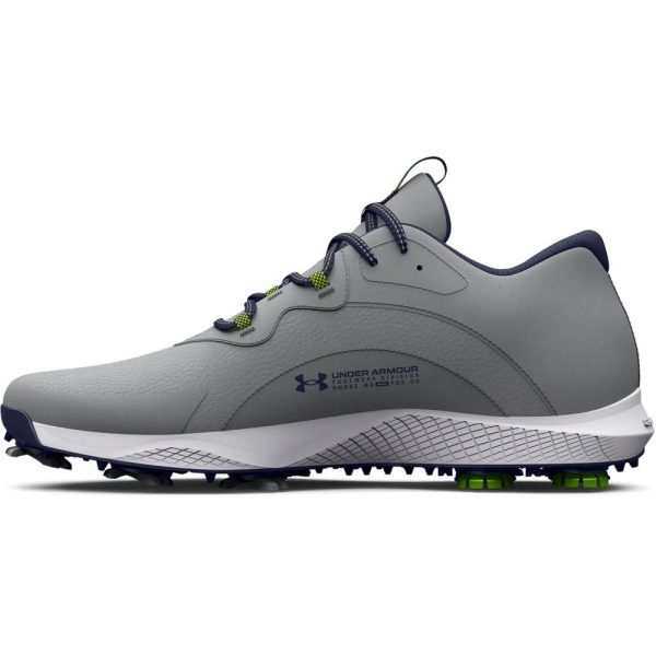 Under Armour Charged Draw 2 Wide Fit Waterproof Spiked Shoes - Mod Grey Midnight Navy Cheap