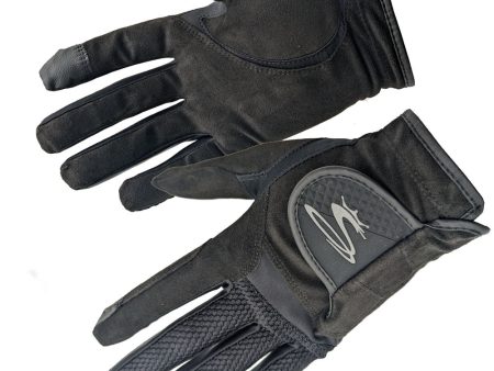 Cobra StormGrip Unisex Rain Golf Gloves (Pair) - Black For Sale