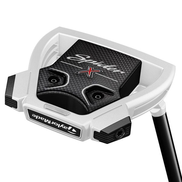 TaylorMade Spider X Chalk White Single Bend Golf Putter Online now