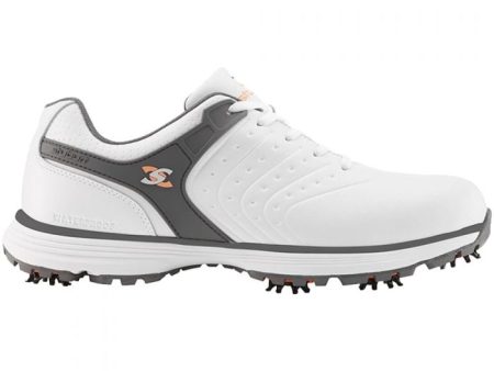 Stuburt Mens Evolve Tour II Spiked Golf Shoes - White Supply