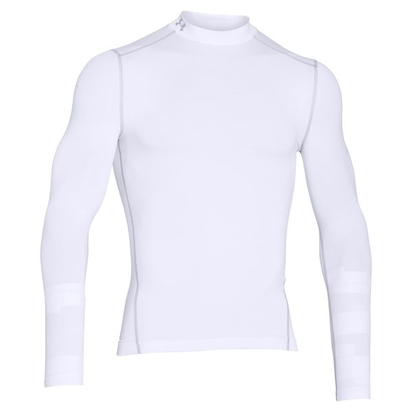 Under Armour ColdGear Armour Compression Mock - White Supply