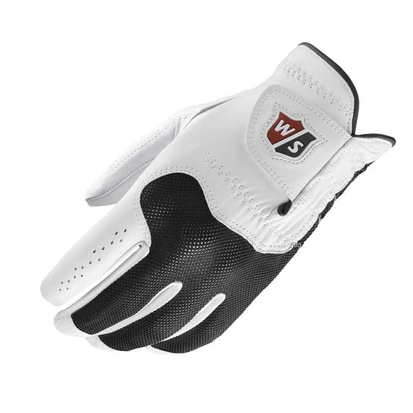 Wilson Conform Cabretta Leather Golf Glove - White Discount