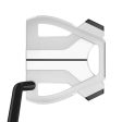 TaylorMade Spider X Chalk White Single Bend Golf Putter Online now