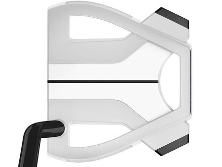 TaylorMade Spider X Chalk White Single Bend Golf Putter Online now