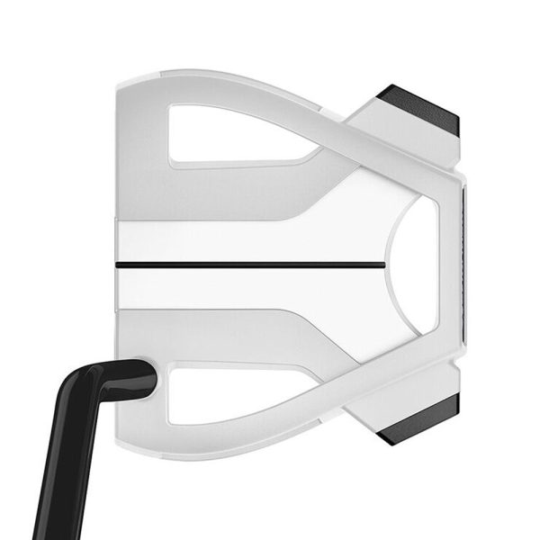 TaylorMade Spider X Chalk White Single Bend Golf Putter Online now