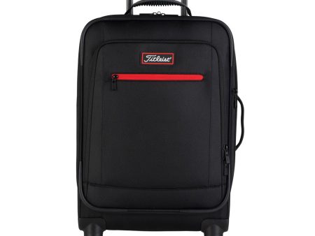 Titleist Players Travel Collection 20 Inch Spinner Suitcase - Black Online Hot Sale