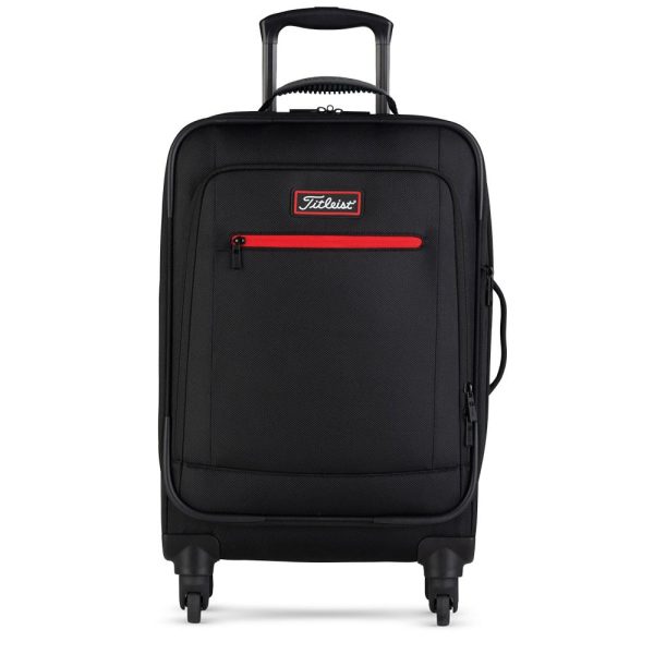 Titleist Players Travel Collection 20 Inch Spinner Suitcase - Black Online Hot Sale